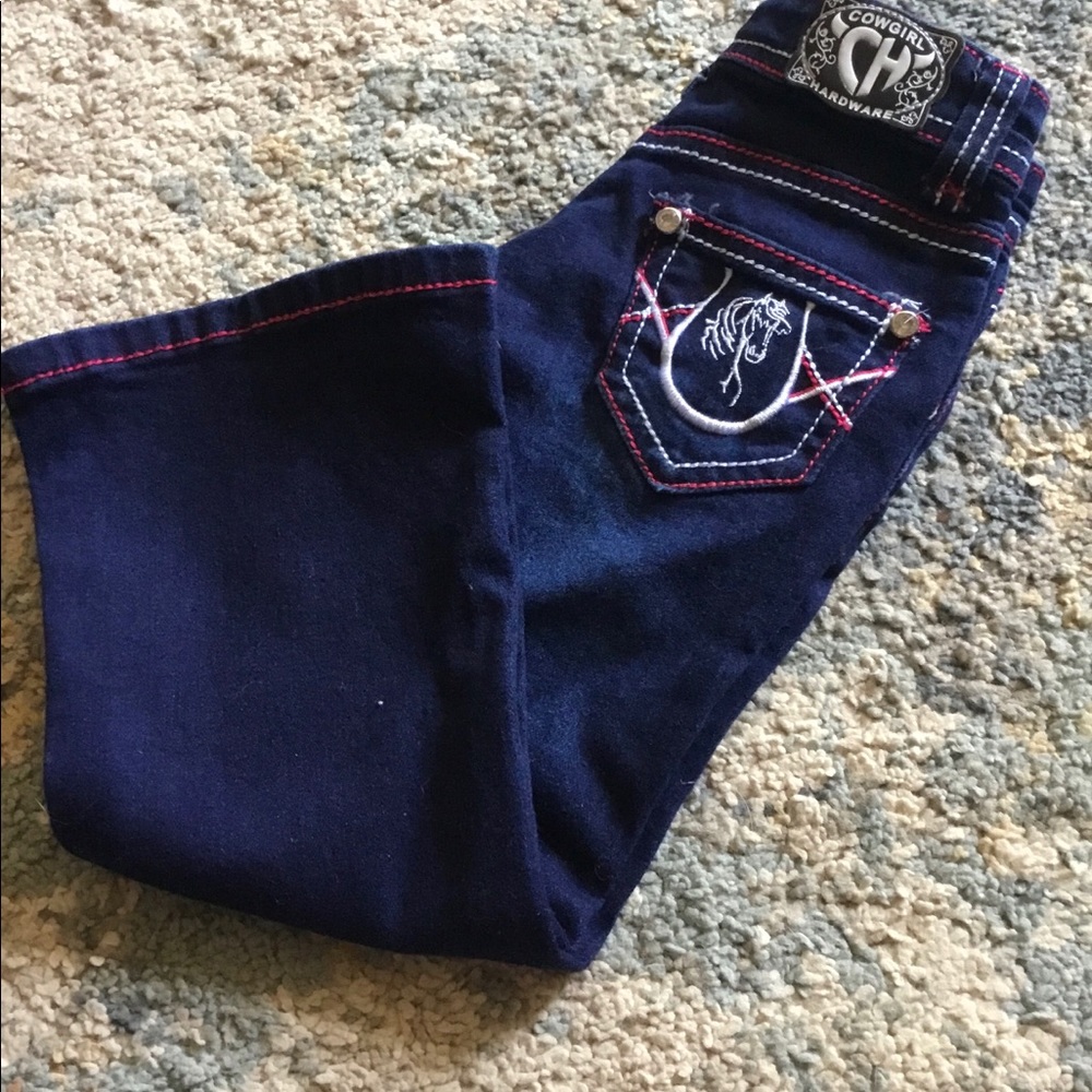 NWOT Cowgirl Hardware flare jeans